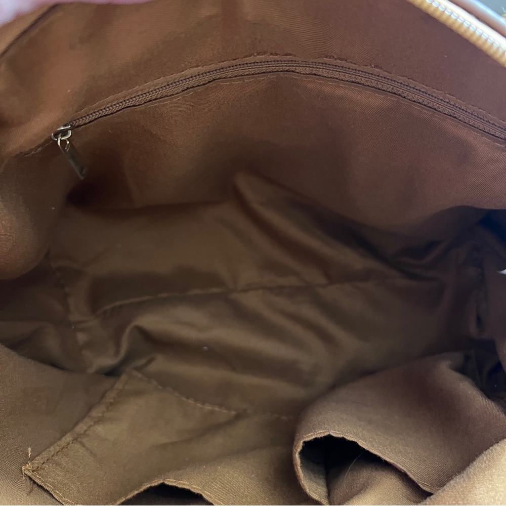 Polo by Ralph Lauren Brown and Black Shoulder Bag - Picture 8 of 10